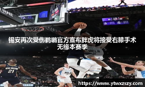 锡安再次受伤鹈鹕官方宣布胖虎将接受右膝手术无缘本赛季